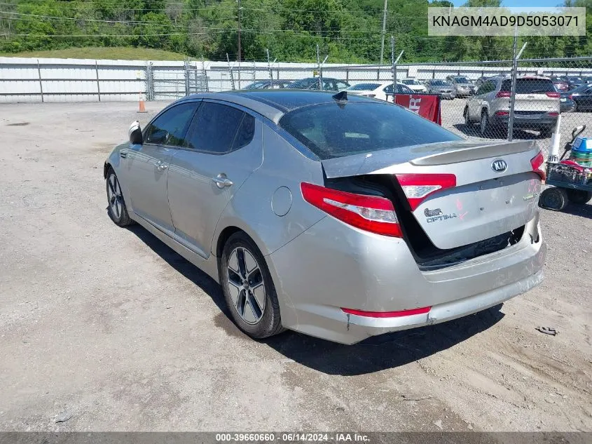 2013 Kia Optima Hybrid Ex VIN: KNAGM4AD9D5053071 Lot: 39660660