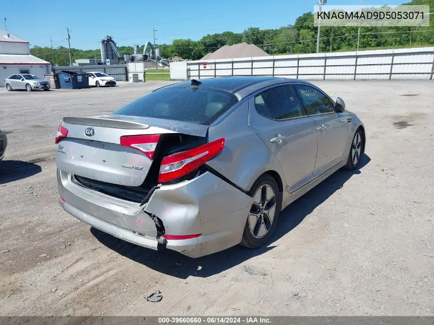 KNAGM4AD9D5053071 2013 Kia Optima Hybrid Ex