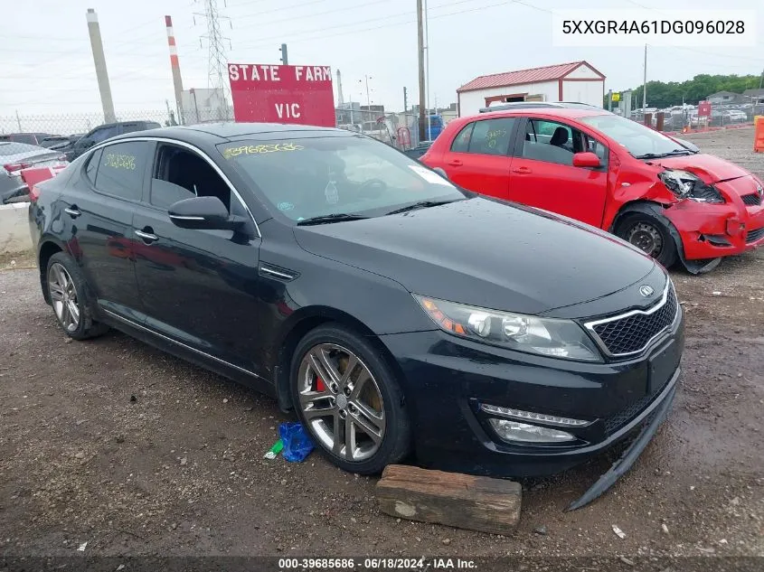 2013 Kia Optima Sx VIN: 5XXGR4A61DG096028 Lot: 39685686