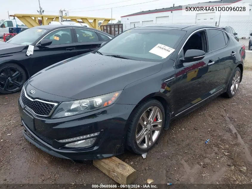 2013 Kia Optima Sx VIN: 5XXGR4A61DG096028 Lot: 39685686