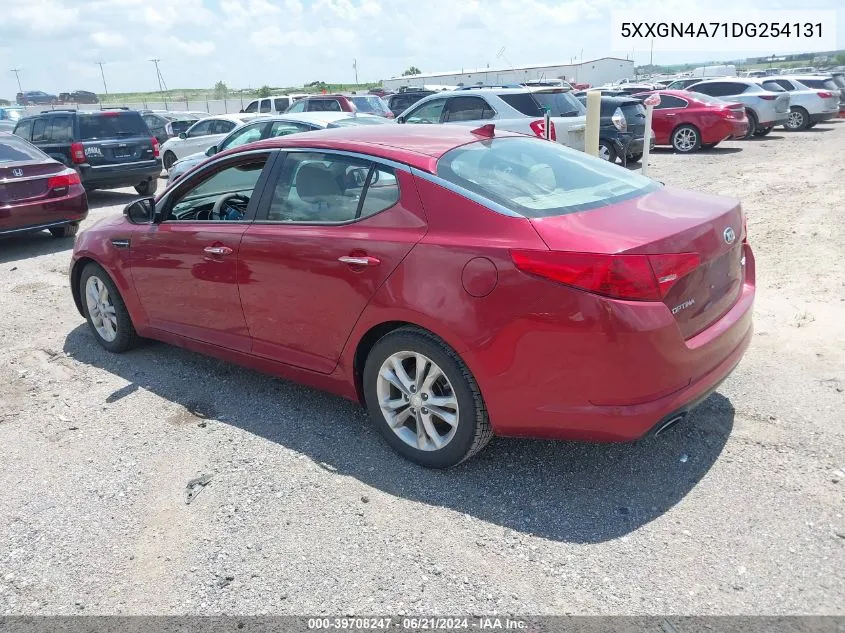 2013 Kia Optima Ex VIN: 5XXGN4A71DG254131 Lot: 39708247