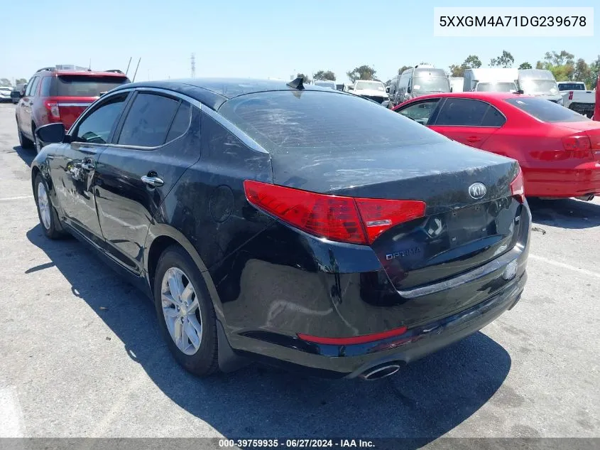 5XXGM4A71DG239678 2013 Kia Optima Lx