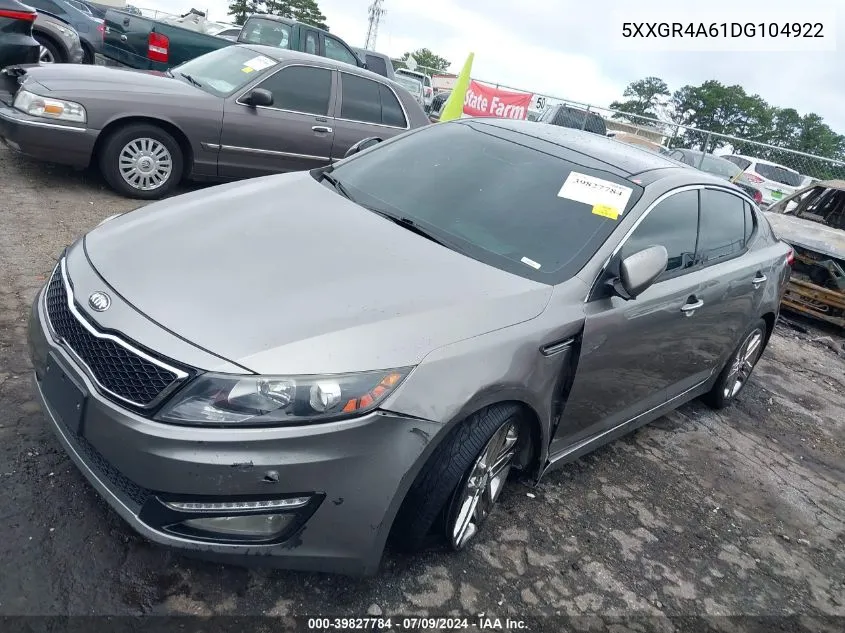 5XXGR4A61DG104922 2013 Kia Optima Sx