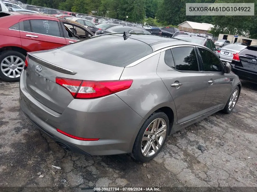 5XXGR4A61DG104922 2013 Kia Optima Sx