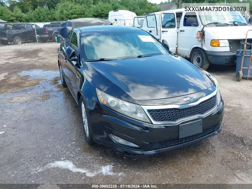 2013 Kia Optima Lx VIN: 5XXGM4A73DG183078 Lot: 39852225