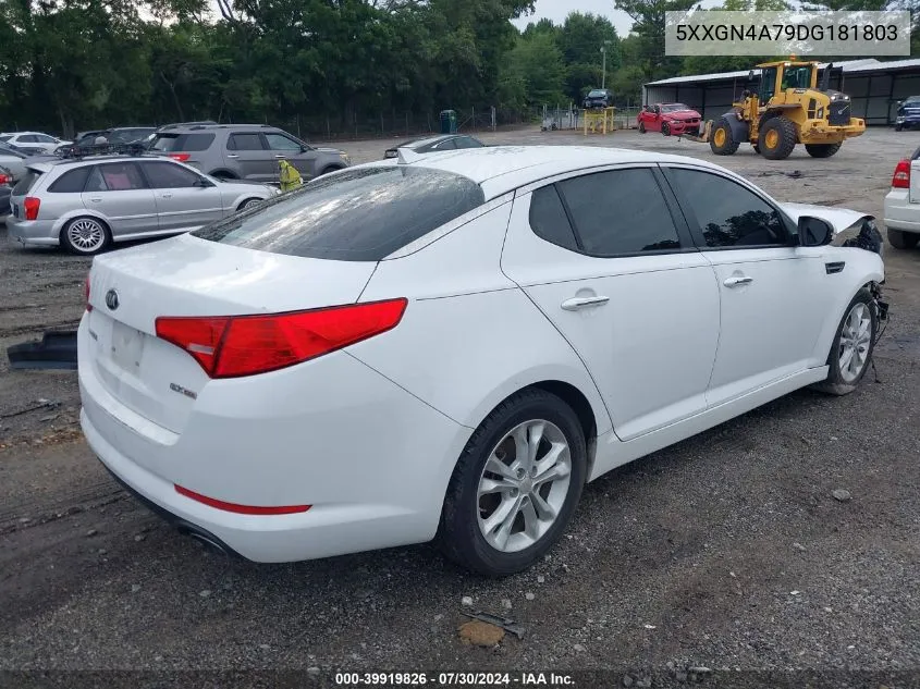 5XXGN4A79DG181803 2013 Kia Optima Ex