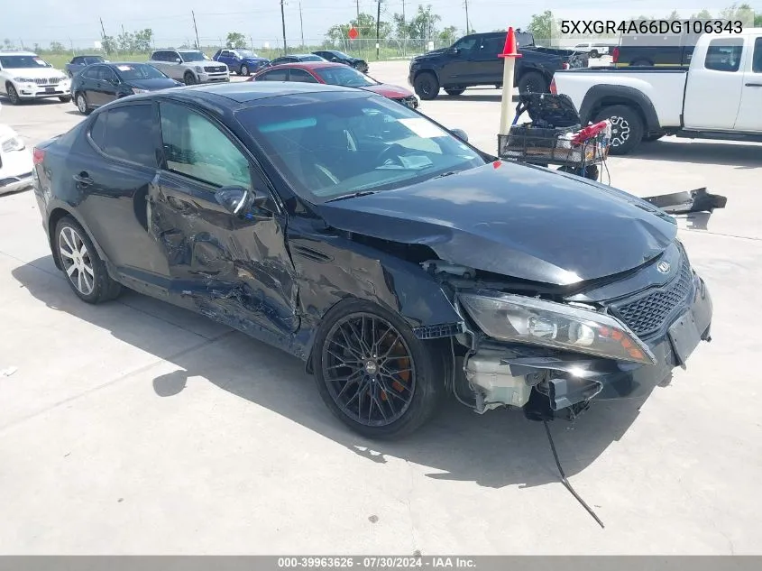 5XXGR4A66DG106343 2013 Kia Optima Sx