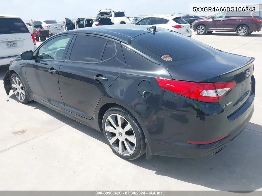 5XXGR4A66DG106343 2013 Kia Optima Sx