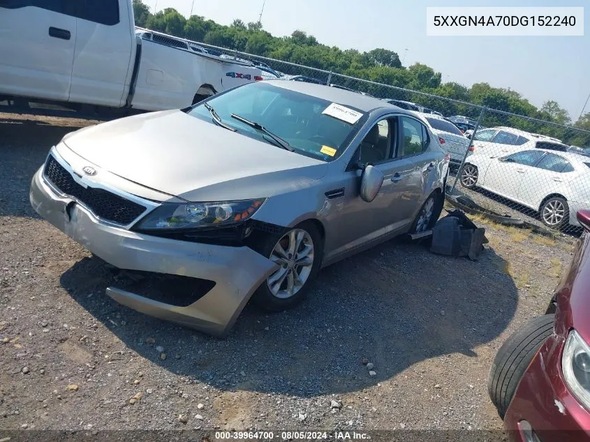 5XXGN4A70DG152240 2013 Kia Optima Ex