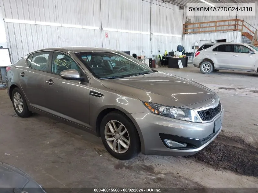 5XXGM4A72DG244310 2013 Kia Optima Lx