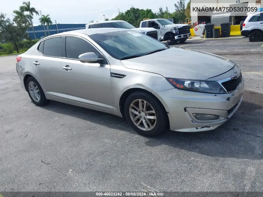 2013 Kia Optima Lx VIN: KNAGM4A75D5307059 Lot: 40023242