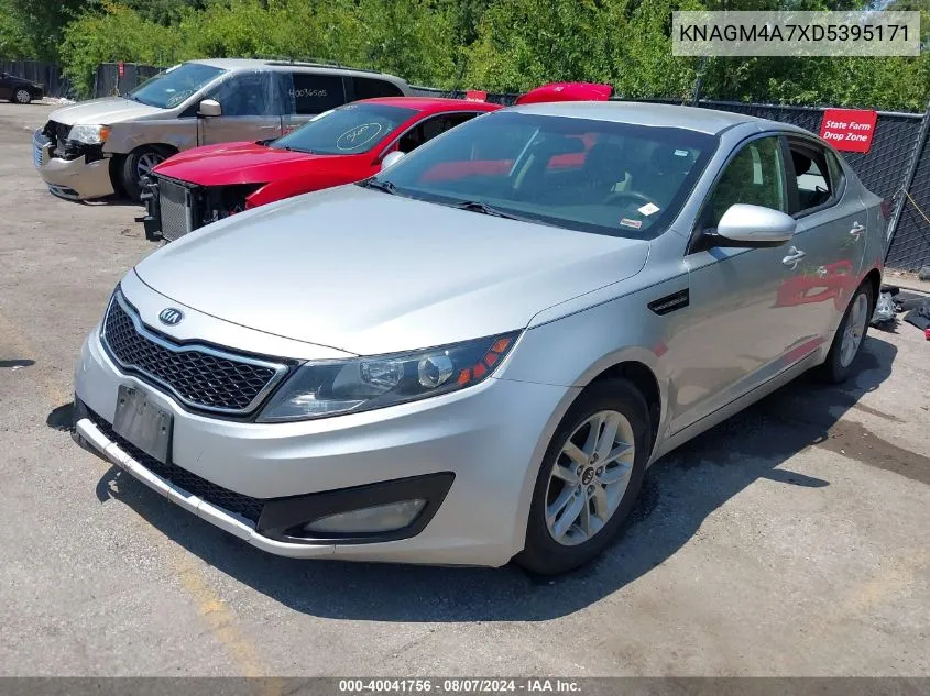 KNAGM4A7XD5395171 2013 Kia Optima Lx