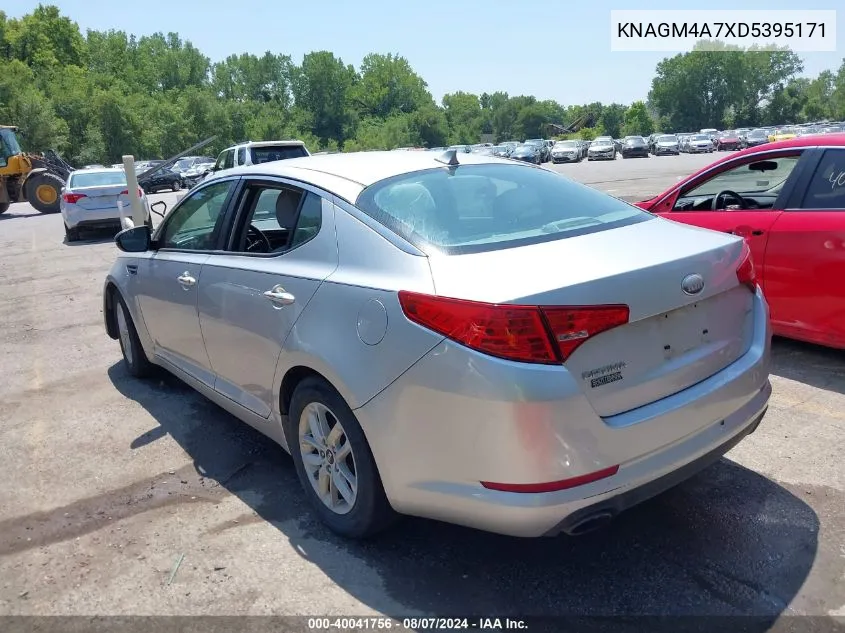 KNAGM4A7XD5395171 2013 Kia Optima Lx