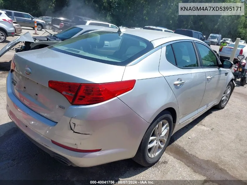 KNAGM4A7XD5395171 2013 Kia Optima Lx