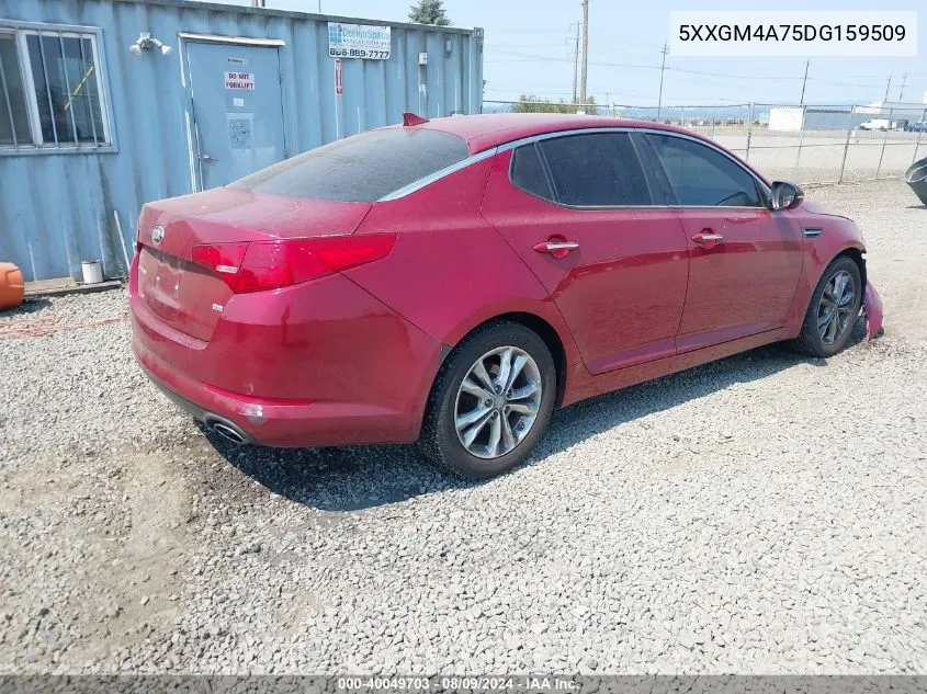 5XXGM4A75DG159509 2013 Kia Optima Lx