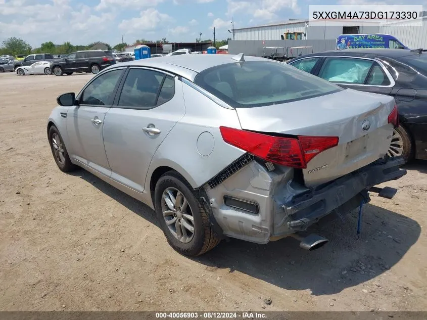 5XXGM4A73DG173330 2013 Kia Optima Lx