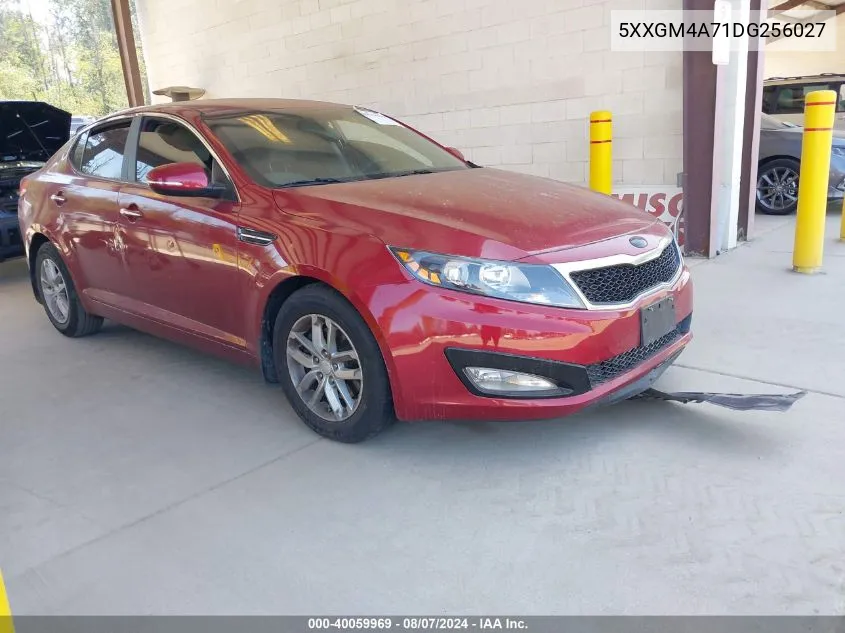 2013 Kia Optima Lx VIN: 5XXGM4A71DG256027 Lot: 40059969