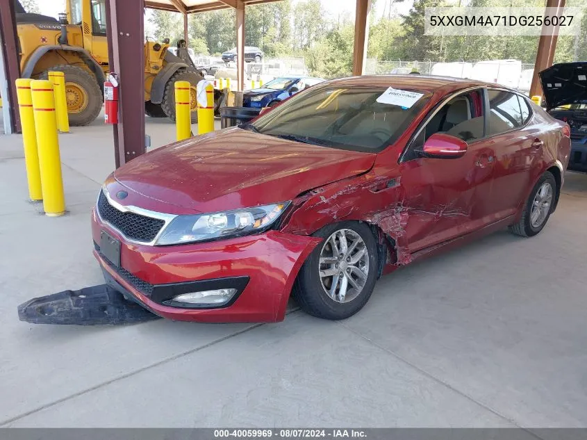 2013 Kia Optima Lx VIN: 5XXGM4A71DG256027 Lot: 40059969