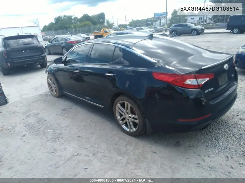 5XXGR4A67DG103614 2013 Kia Optima Sx