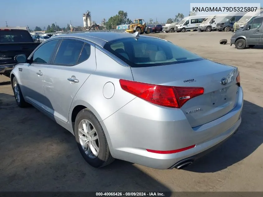 2013 Kia Optima Lx VIN: KNAGM4A79D5325807 Lot: 40065426