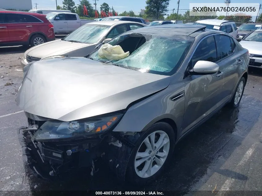 2013 Kia Optima Ex VIN: 5XXGN4A76DG246056 Lot: 40073136