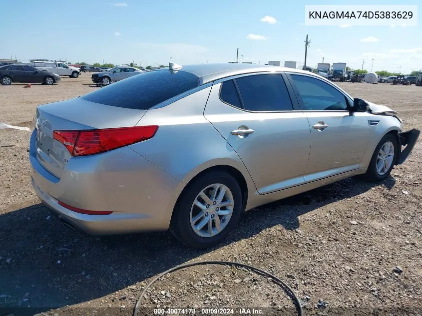 KNAGM4A74D5383629 2013 Kia Optima Lx