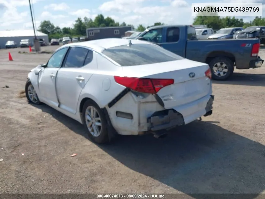 KNAGM4A75D5439769 2013 Kia Optima Lx