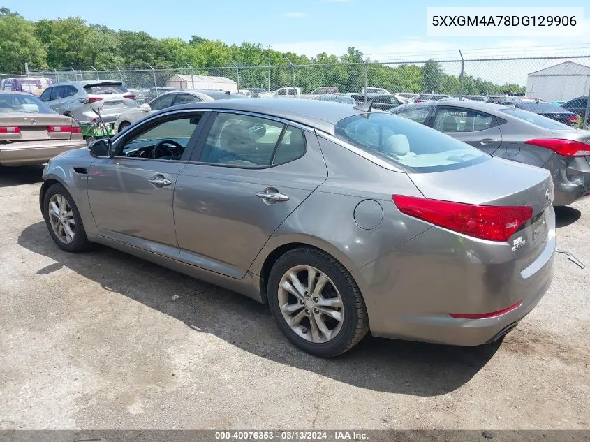 5XXGM4A78DG129906 2013 Kia Optima Lx