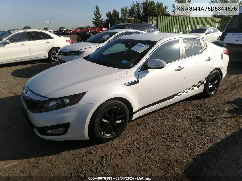 KNAGM4A75D5344676 2013 Kia Optima Lx