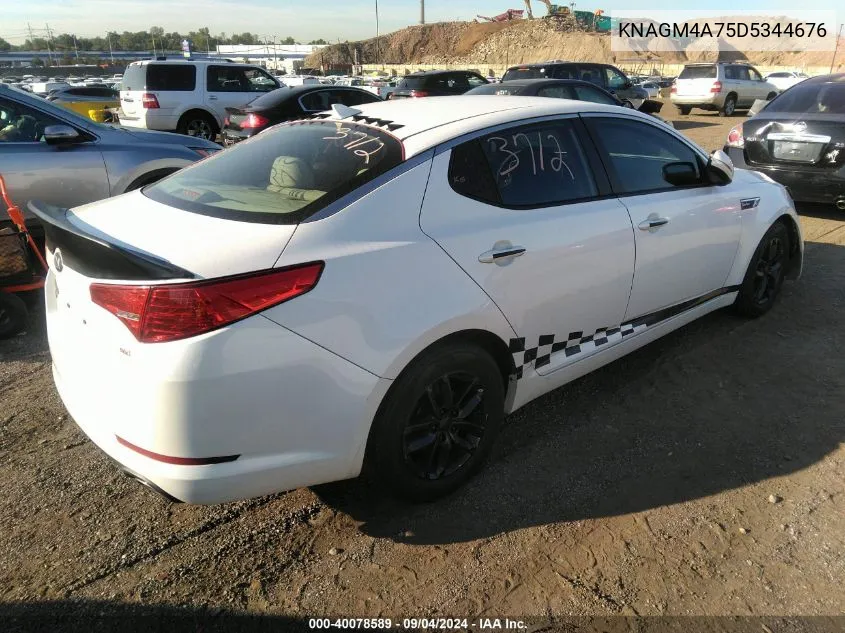 KNAGM4A75D5344676 2013 Kia Optima Lx