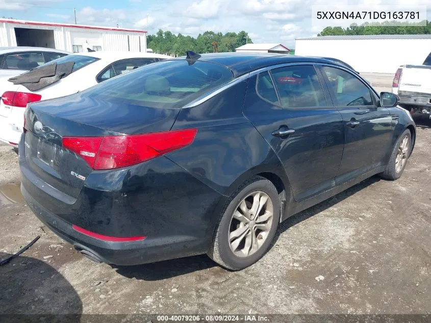 5XXGN4A71DG163781 2013 Kia Optima Ex