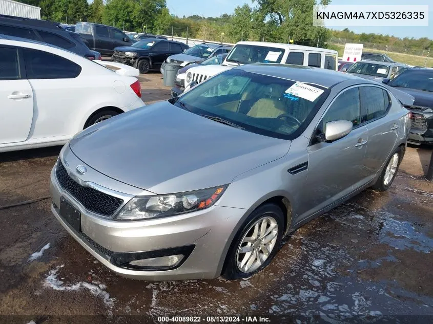 2013 Kia Optima Lx VIN: KNAGM4A7XD5326335 Lot: 40089822