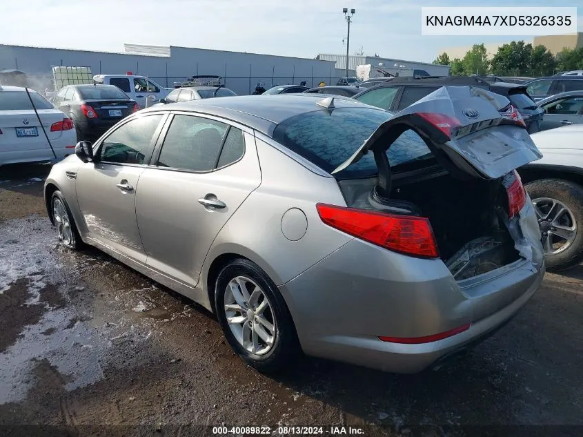 KNAGM4A7XD5326335 2013 Kia Optima Lx