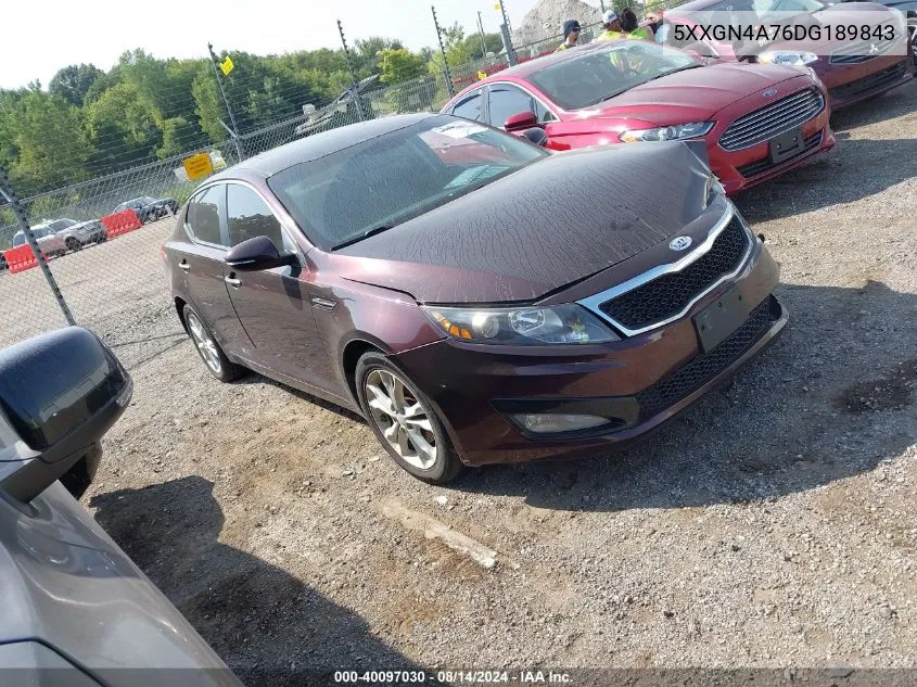 5XXGN4A76DG189843 2013 Kia Optima Ex