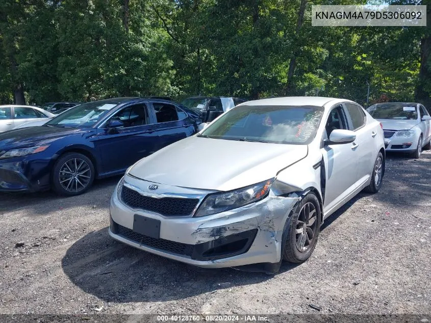 KNAGM4A79D5306092 2013 Kia Optima Lx