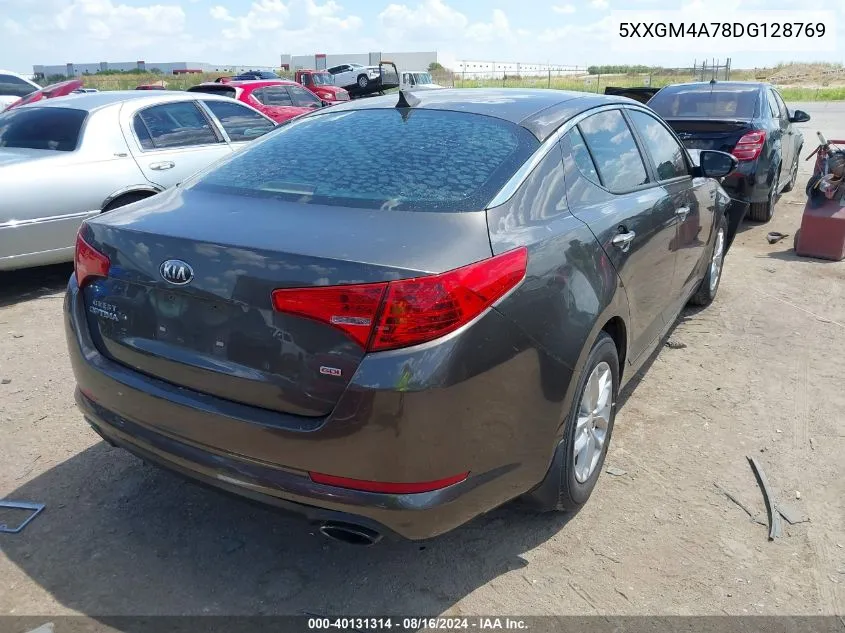 2013 Kia Optima Lx VIN: 5XXGM4A78DG128769 Lot: 40131314