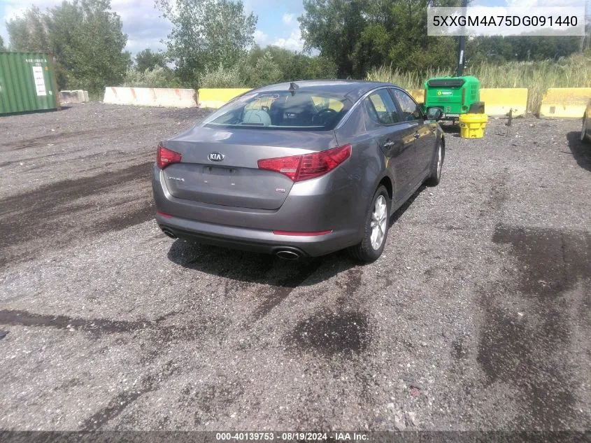 2013 Kia Optima Lx VIN: 5XXGM4A75DG091440 Lot: 40139753