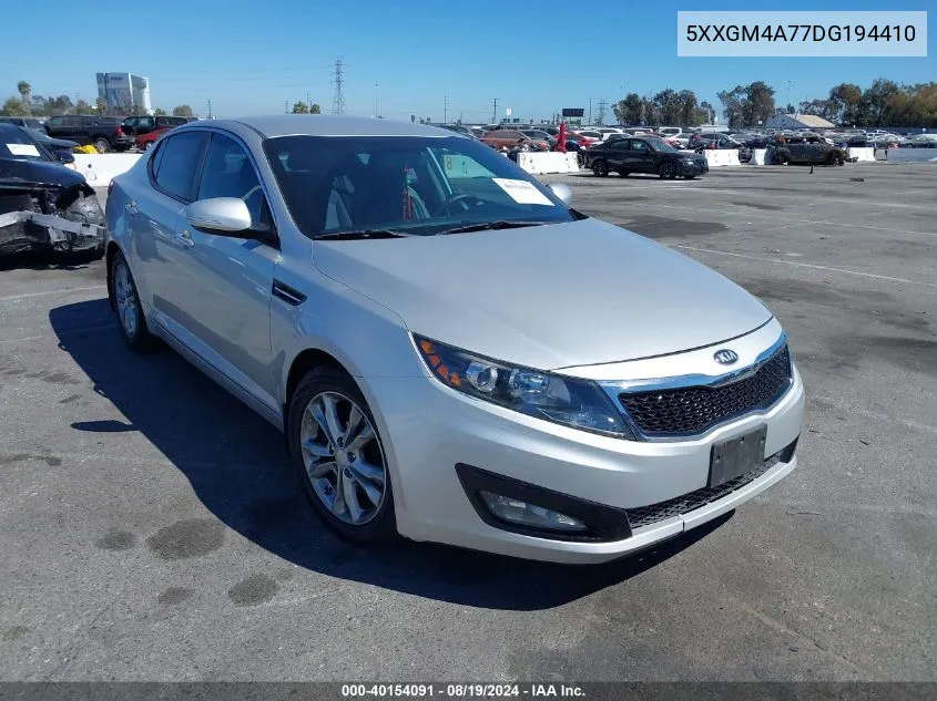 2013 Kia Optima Lx VIN: 5XXGM4A77DG194410 Lot: 40154091