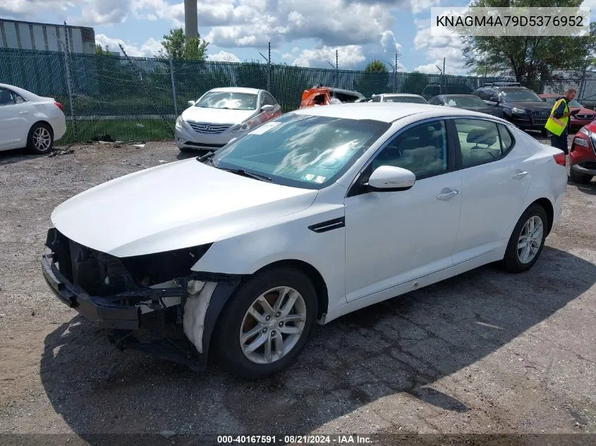 KNAGM4A79D5376952 2013 Kia Optima Lx