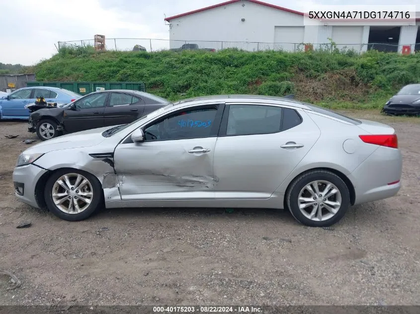 5XXGN4A71DG174716 2013 Kia Optima Ex