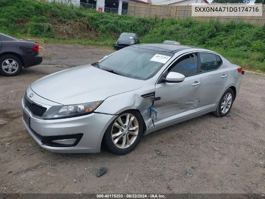 5XXGN4A71DG174716 2013 Kia Optima Ex