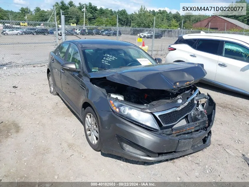 5XXGM4A71DG220077 2013 Kia Optima Lx