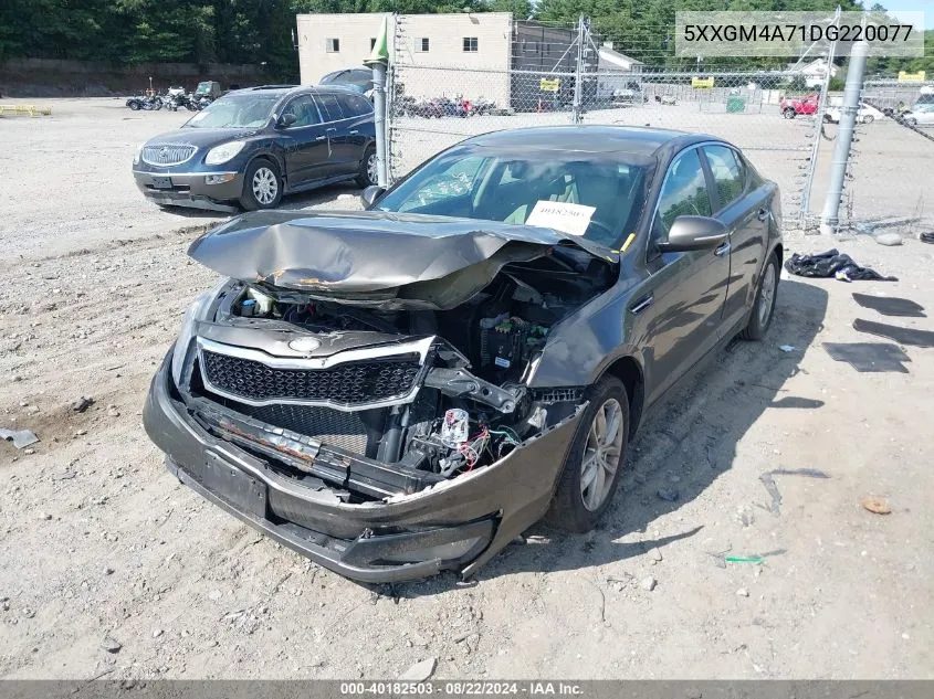 5XXGM4A71DG220077 2013 Kia Optima Lx