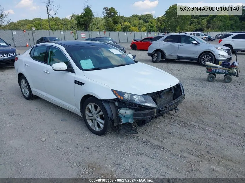 5XXGN4A70DG100140 2013 Kia Optima Ex