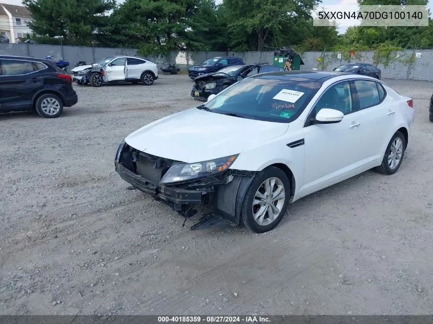 5XXGN4A70DG100140 2013 Kia Optima Ex