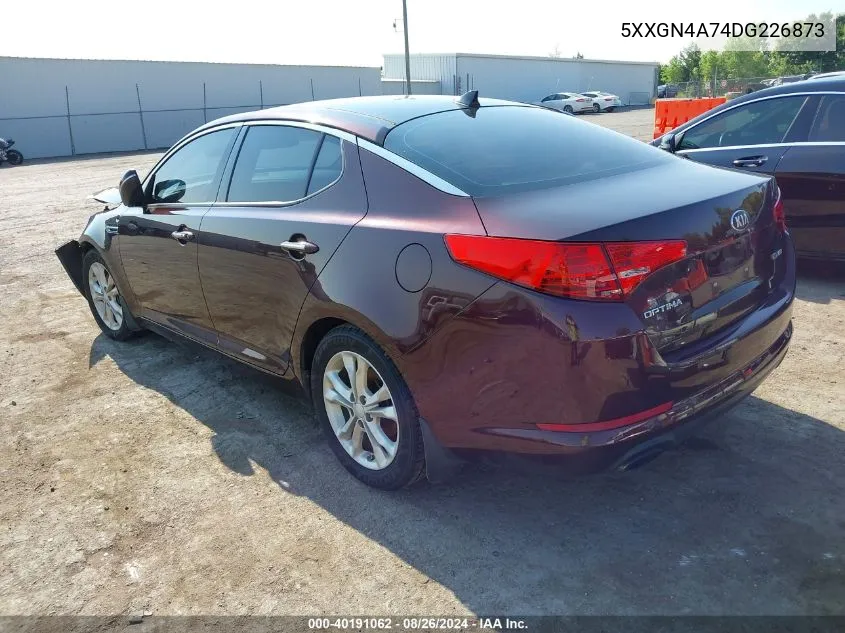 5XXGN4A74DG226873 2013 Kia Optima Ex