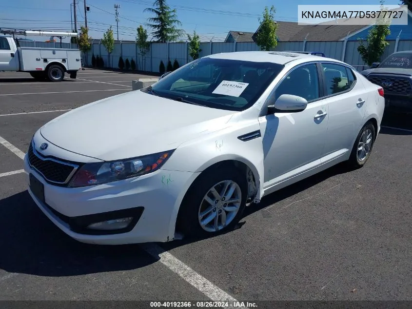 KNAGM4A77D5377727 2013 Kia Optima Lx