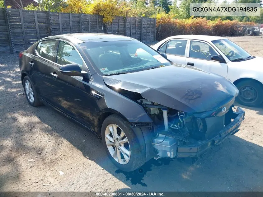 5XXGN4A7XDG194835 2013 Kia Optima Ex