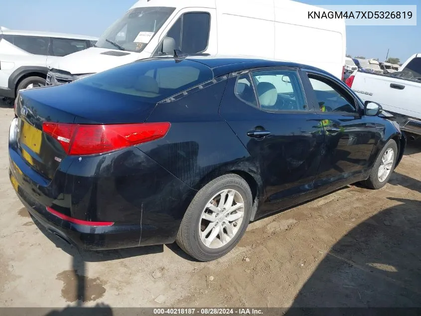 KNAGM4A7XD5326819 2013 Kia Optima Lx