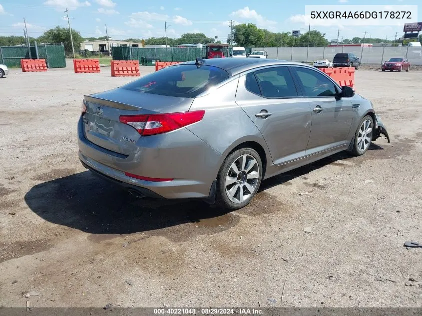 5XXGR4A66DG178272 2013 Kia Optima Sx